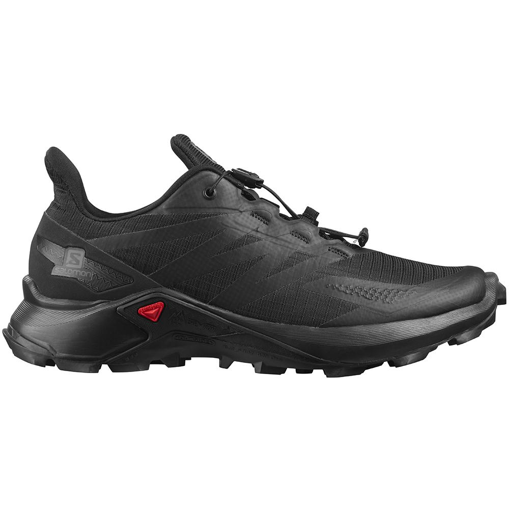 Salomon Israel SUPERCROSS BLAST W - Womens Trail Running Shoes - Black (NHRC-06213)